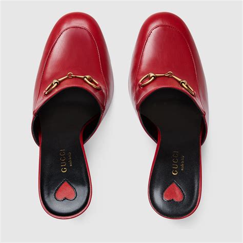 gucci heels mules|gucci princetown mules on sale.